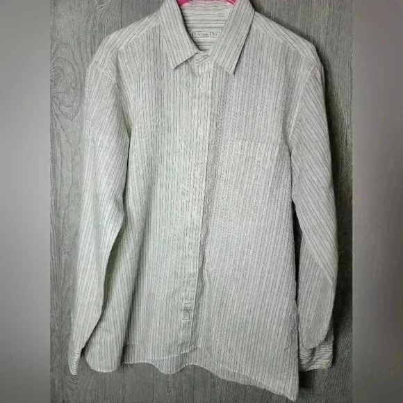 Men's Christian Dior button-down Long sleeve shirt. - Picture 1 of 7